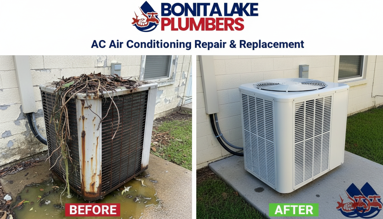 AC Air Conditioning Repair and Replacement Lakewood CO - Before and After
