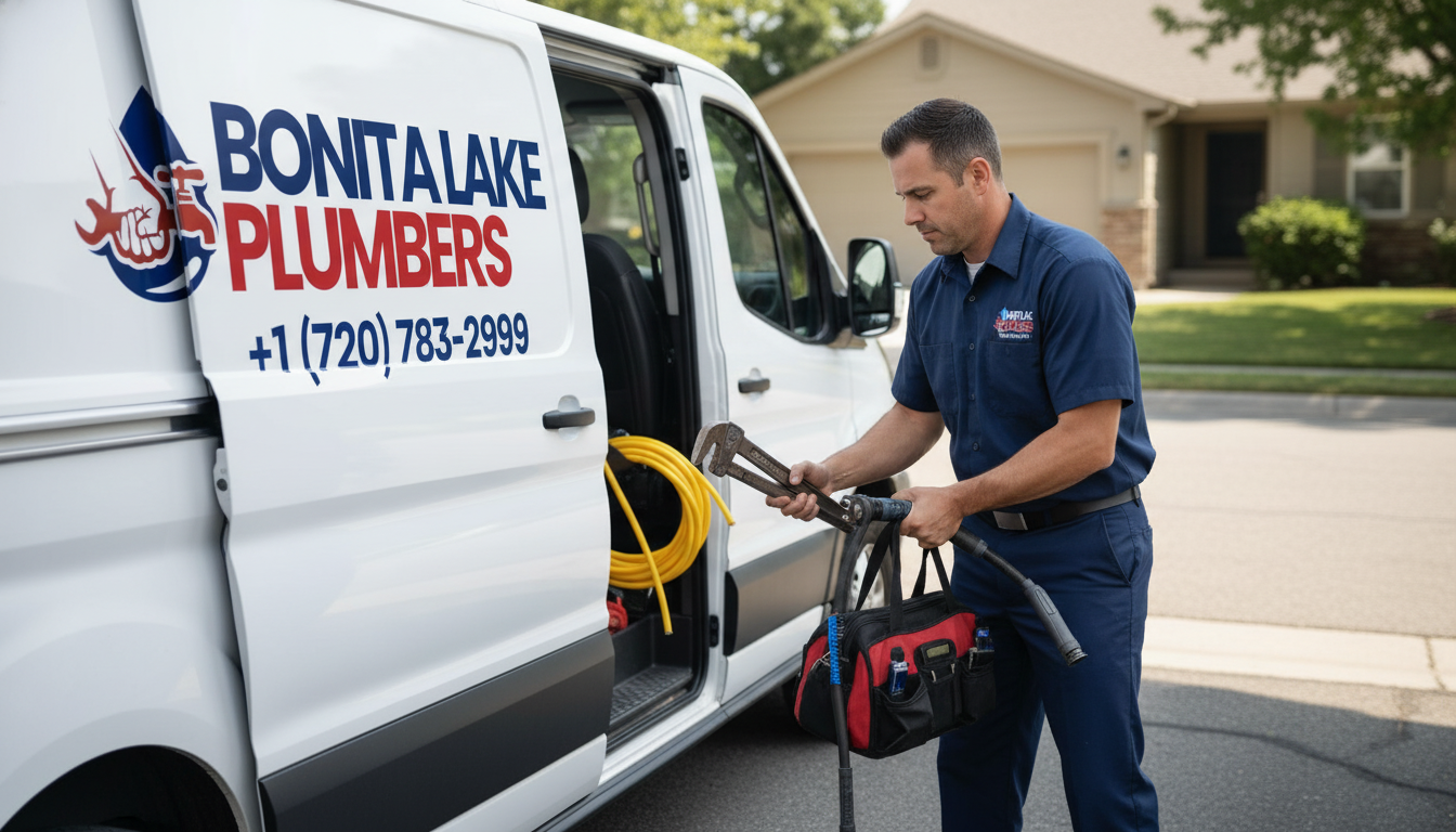 Bonita Lake Plumbers Technician Arriving On-Site for Emergency Plumbing Lakewood CO