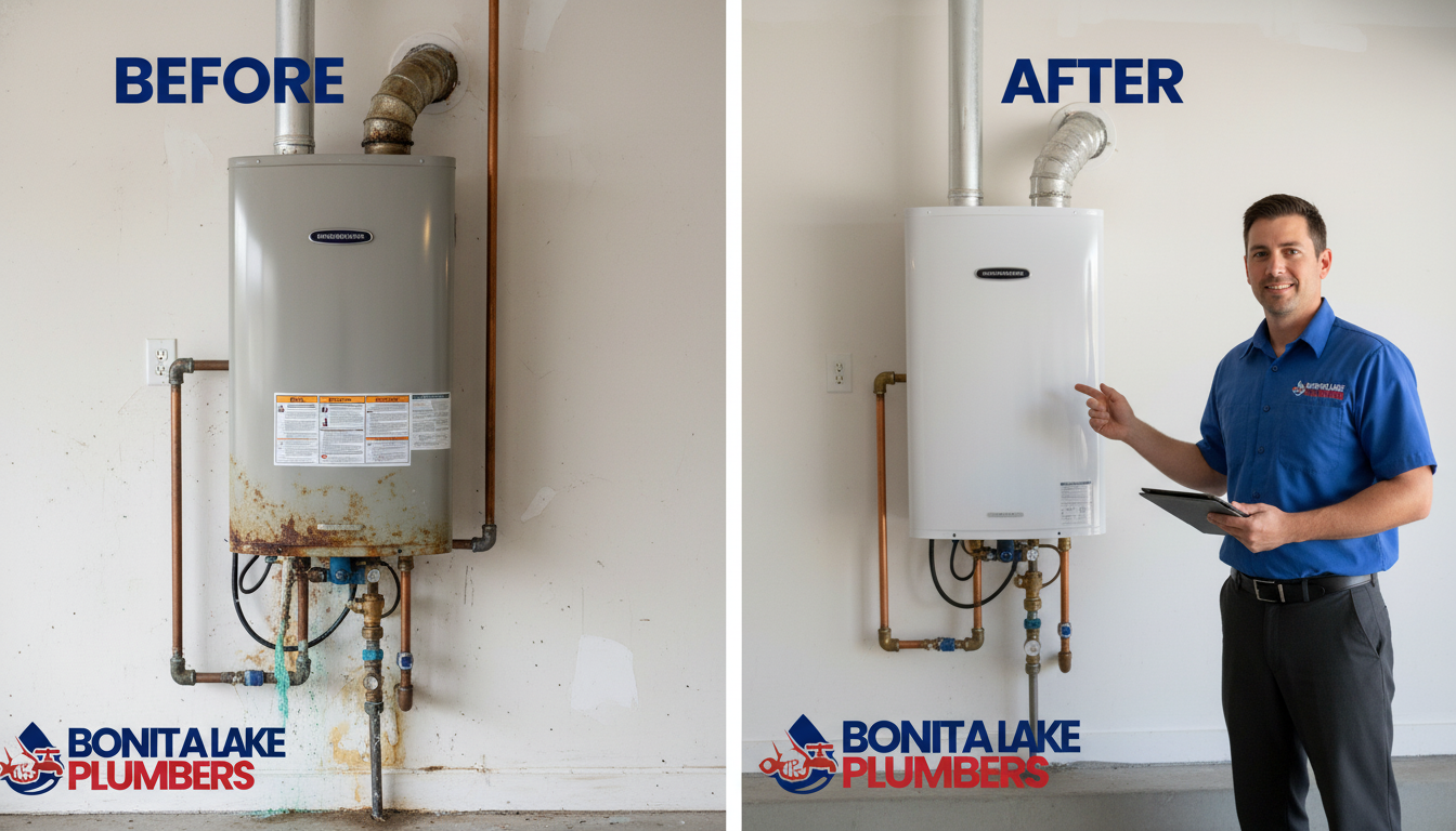 Tankless Water Heater Repair and Replacement in Lakewood CO — Bonita Lake Plumbers
