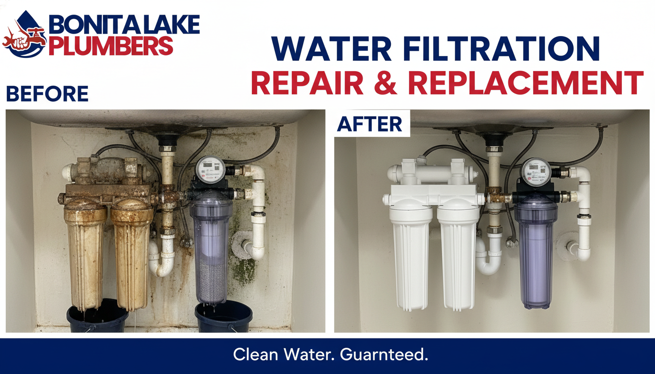 Water Filtration Repair and Replacement in Lakewood CO by Bonita Lake Plumbers